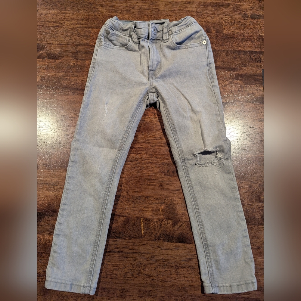 Hudson Light Gray Kids Jeans